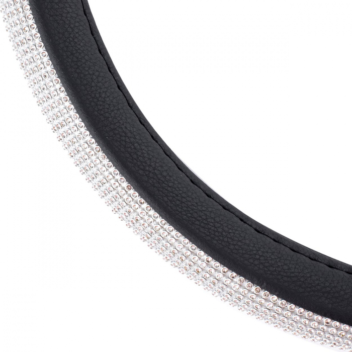 Husa volan White Diamonds, SWC-35-M (37-39cm) [4]