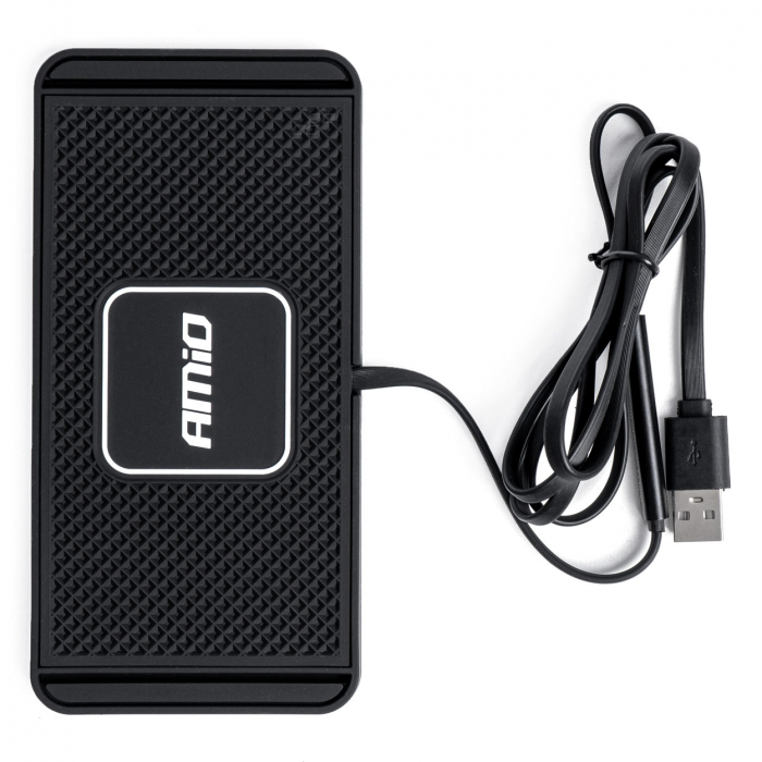 Incarcator auto wireless pentru telefon cu incarcare rapida, 15W [1]