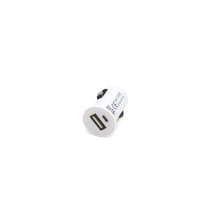 Incarcator USB cu mufa de bricheta, 12V/24V, iesire 5V/1A [1]