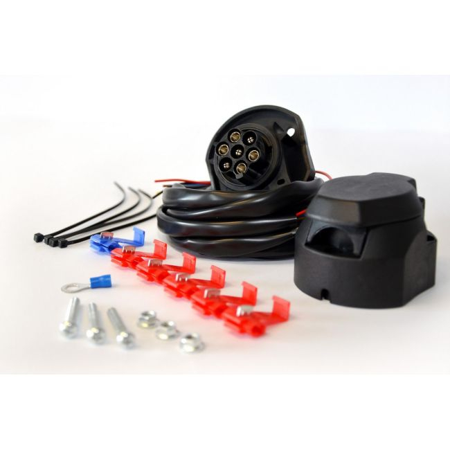 Kit cablaj pentru montaj carlig remorca, priza cu 7 pini, cablu 1,5m [4]