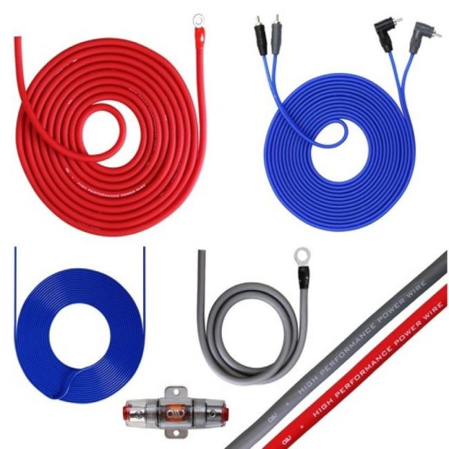 Kit cabluri pentru instalare amplificator auto, grosime 10mm² [2]