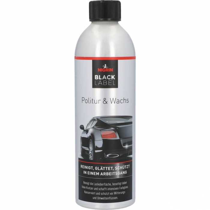 Kit ceara polish zgarieturi Black NIGRIN [5]