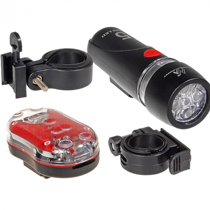 Kit Lampa LED bicicleta Fata + Spate MCE38 SUPERBRIGHT [1]