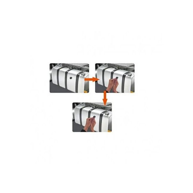 Kit reparatie rezervor motorina sau radiator racire auto Visbella [3]