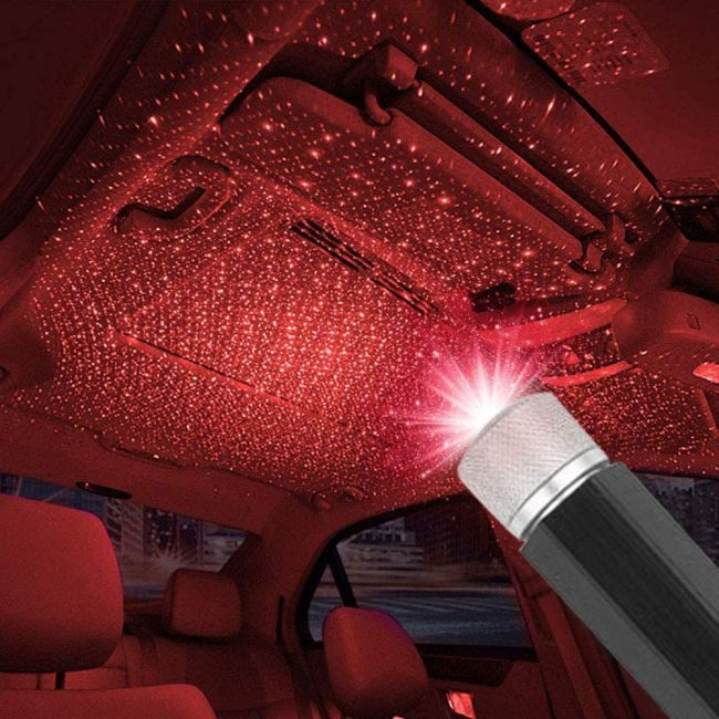 Lampa cu laser pentru plafon auto SkyLight cu alimentare USB [4]