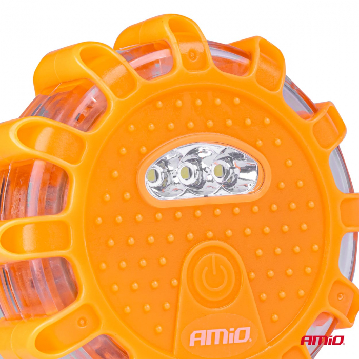 Lampa stroboscop portabila cu functie de iluminare  3xAAA IP65 12SMD + 3SMD [4]