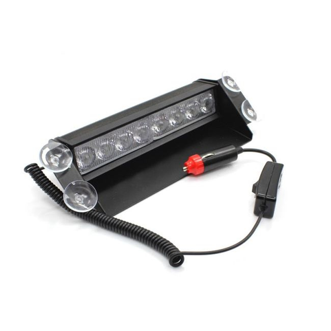 Lampa stroboscopica LED cu ventuze 8W, culoare Rosu - Albastru [2]