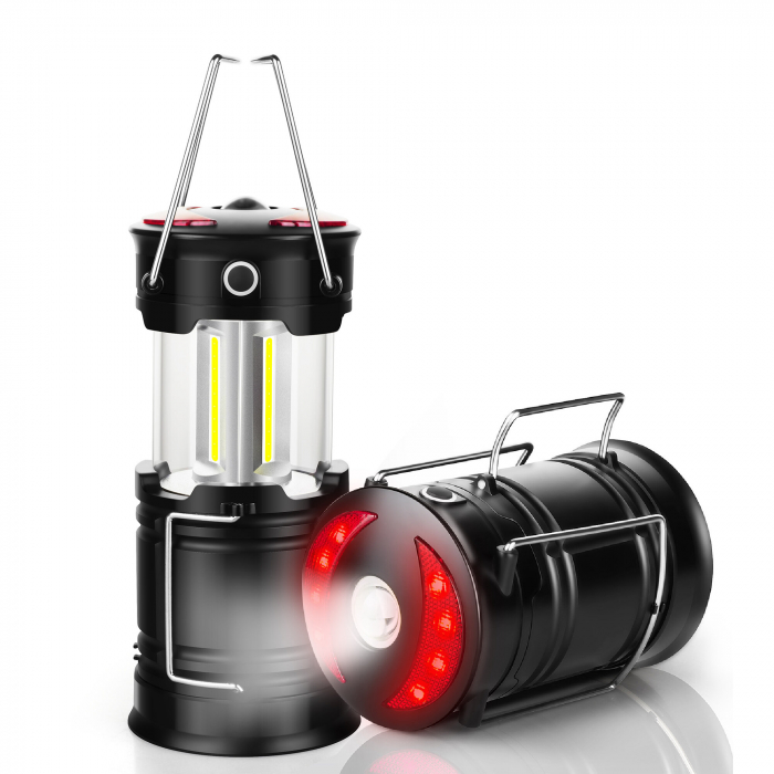 Lampa Turistica LED, 3in1, extensibila, 4 moduri de lucru - cort, tabara, camping, rulota, calatorii, expeditii [10]
