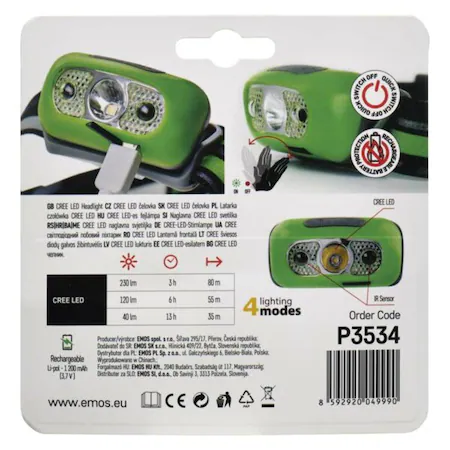 Lanterna de cap cu acumulator 5W [5]