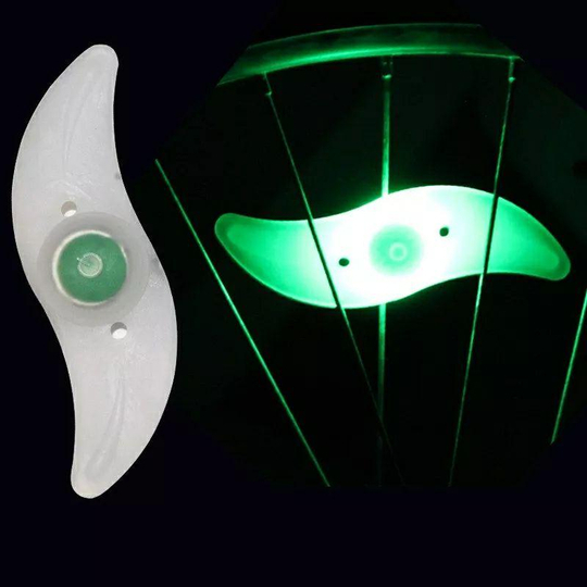 Lumina LED Ambientala pentru bicicleta - VERDE [1]
