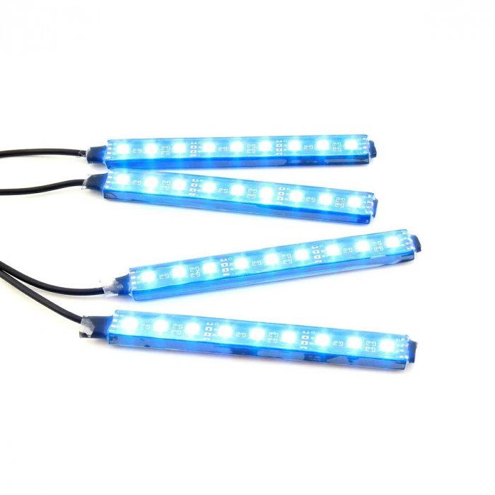 Lumini UnderCar LED - RGB pentru interior sau exterior cu Bluetooth - 12cm ZD65B [7]