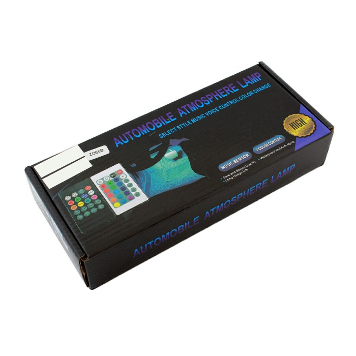 Lumini UnderCar LED - RGB pentru interior sau exterior cu Bluetooth - 12cm ZD65B [9]