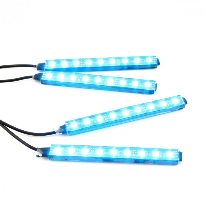 Lumini UnderCar LED - RGB pentru interior sau exterior cu Bluetooth - 12cm ZD65B [3]