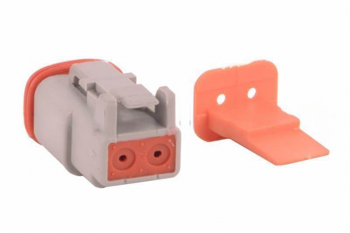 Mufă conector Deutsch, 2 pini, tată CO-DT02M DT06-2S 119056 [2]