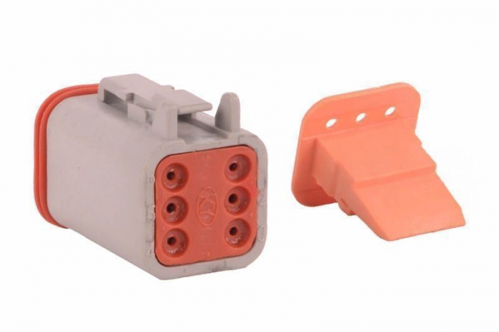 Mufă conector seria DT 6 pini tată DT06-6S CO-DT06M 119059, 4460894 [2]