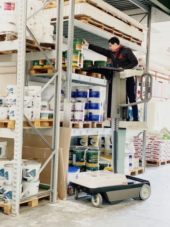 Nacela order Picker 5.35m noua, Bravi Sprint [4]