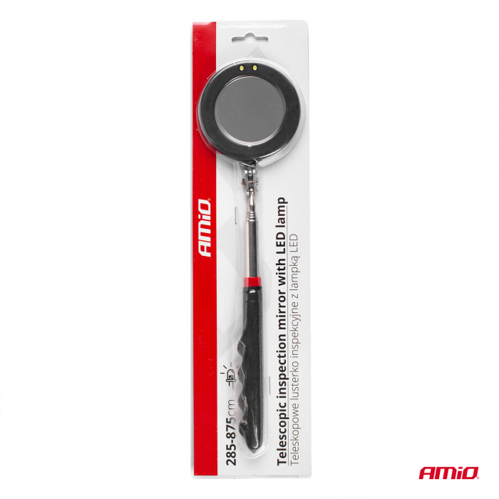 Oglinda cu led si brat telescopic [2]