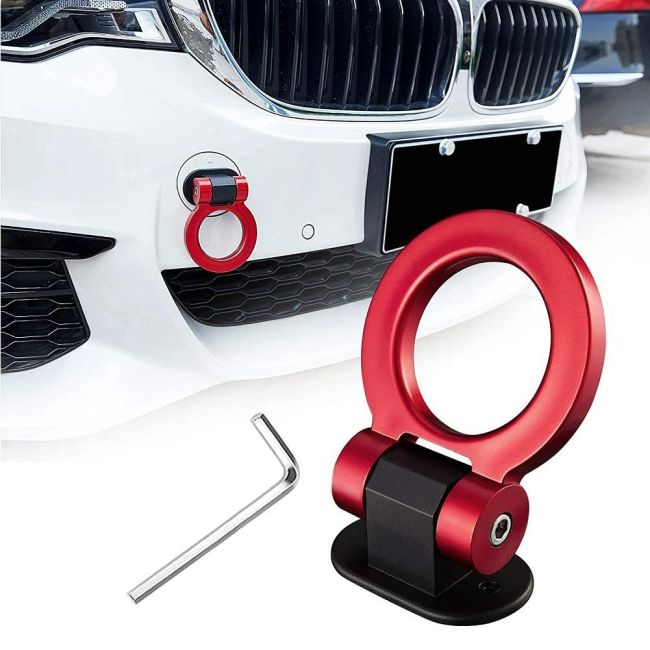 Ornament carlig remorcare rosu RACING SPORT [3]