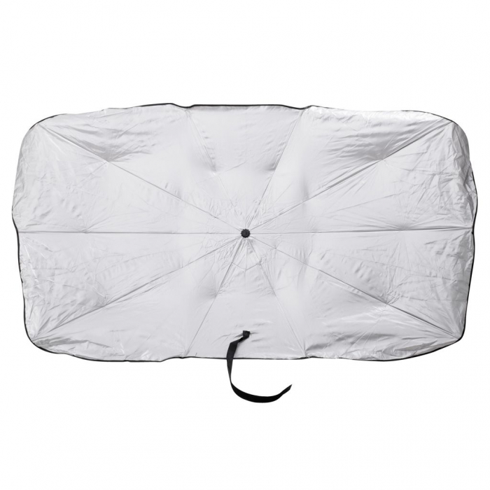Parasolar Auto tip umbrela pentru parbriz, dimensiune 65 x 110 cm, culoare neagra [3]