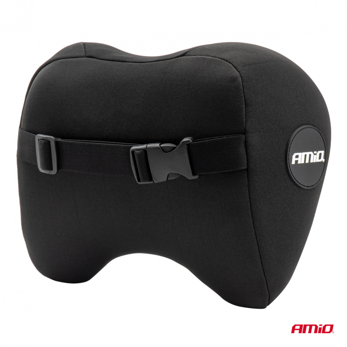 Pernita pentru tetiera scaun auto, Calitate Premium, culoare neagra, model CHS-05 [3]