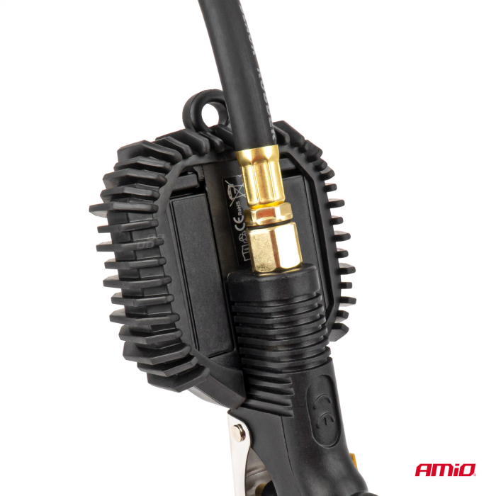 Pistol aer cu manometru digital 16 bar AMIO-04483 – Dispozitiv profesional pentru umflare și verificare presiune anvelope [4]