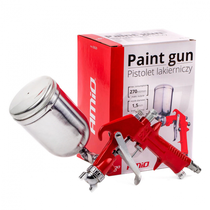 Pistol de vopsit/pulverizat cu rezervor de 400ml, PT-11 [3]