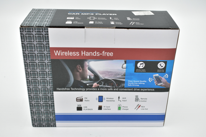 Player Auto cu Bluetooth, Telefon, Radio, MP3, AUX, Card MicroSD, Telecomanda , 4x60W [6]