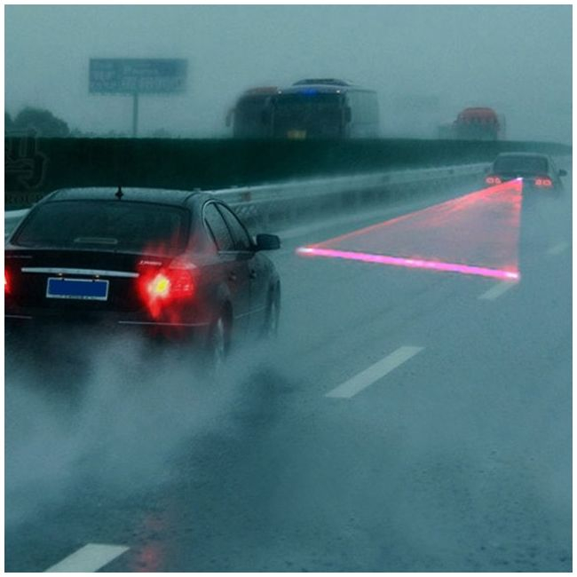 Proiector de ceata cu Raza Laser Anti-Accident, 12V [5]