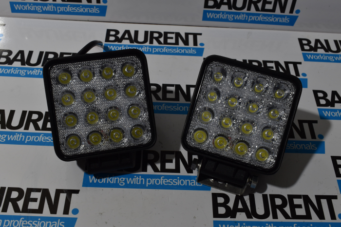 Proiector patrat cu led 12-24V - 48W - 3070 Lumen - B67682. 950-990310015- B139836 [7]
