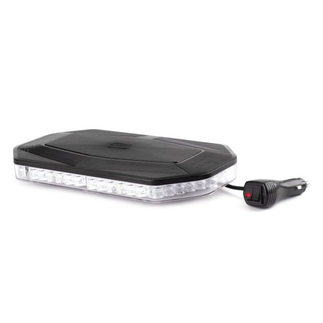 Rampa luminoasa girofar, culoare Orange, alimentare 12-24V, 48 LED-uri, protectie IP56, montaj cu magnet [7]