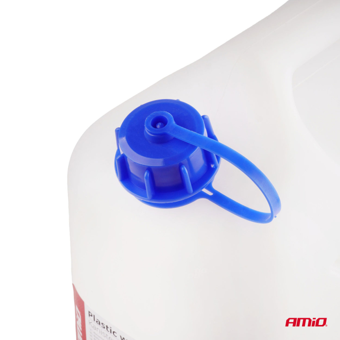 Recipient apă cu robinet 20L AMIO-03204 – Canistră plastic HDPE pentru camioane, utilaje, rulote și autocare [2]