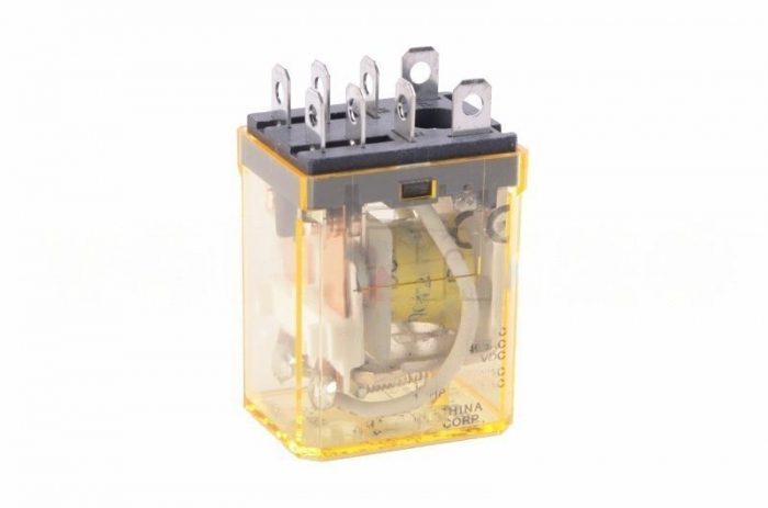 Releu 12V DPDT nacela Genie RE-RH2B-U 24118 Baurent Piese [3]