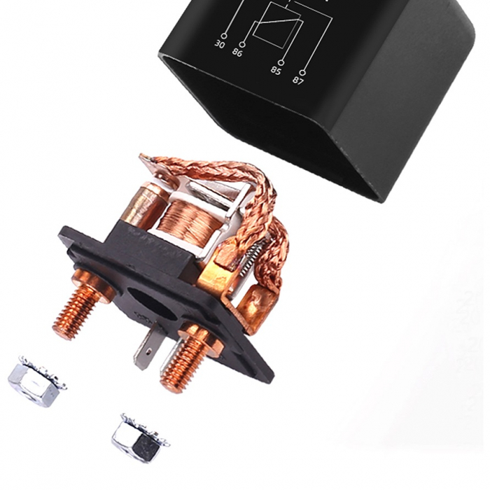 Releu incarcare izolator baterie suplimentara pentru vehicule Off-Road, ATV, SSV, UTV, Barci, tensiune 12V, 120W [5]