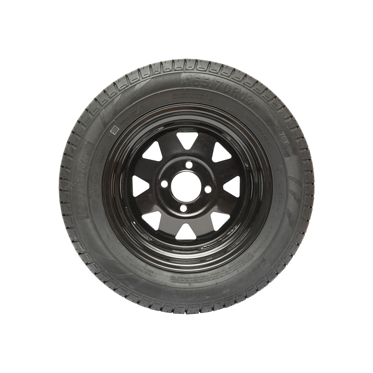 Roata de rezerva cu 4 gauri pentru remorca (165/70R13) [4]