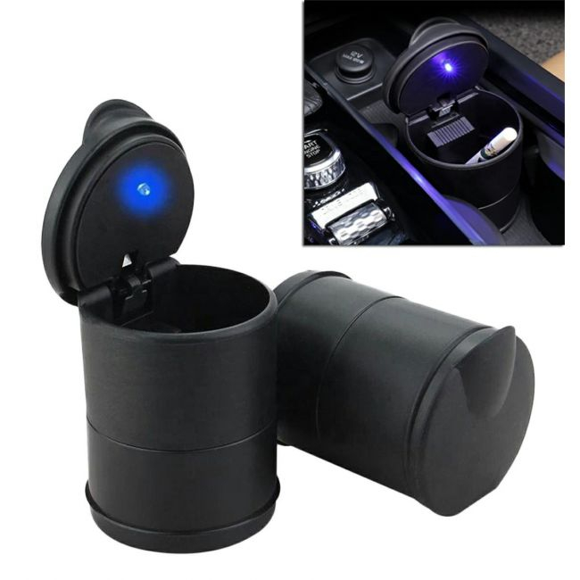 Scrumiera auto suplimentara cu iluminare LED PLS38 [4]