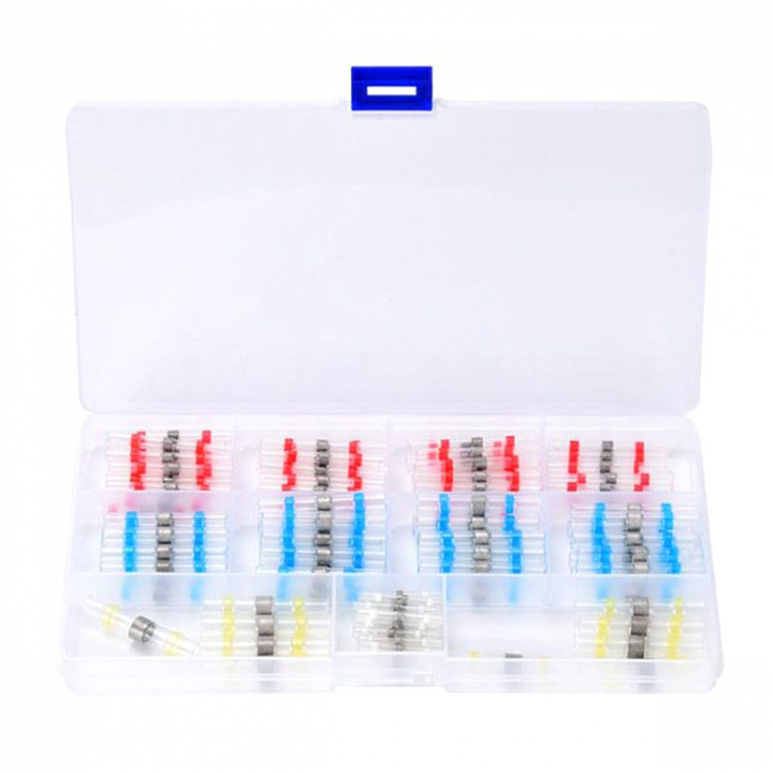 Set 120 tuburi contractabile, premium, transparente [4]