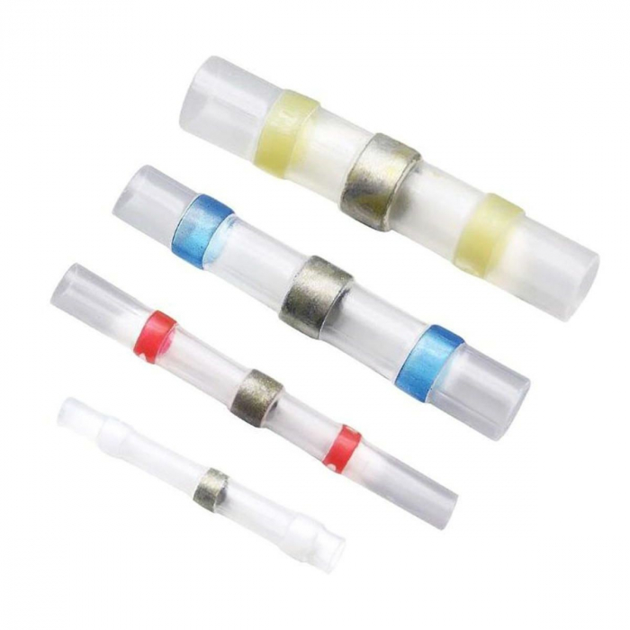 Set 120 tuburi contractabile, premium, transparente [2]