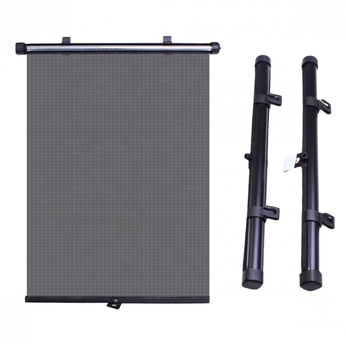Set 2 buc. jaluzele auto retractabile, latime 40cm, culoare Neagra [3]