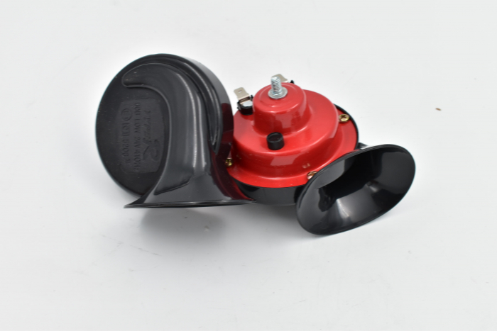 Set 2 claxoane auto fara releu 24V 002B 24V SNAIL HORN [4]