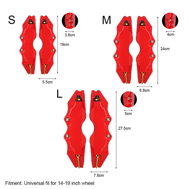 Set 2 ornamente rosii pentru etrieri, marime L [2]