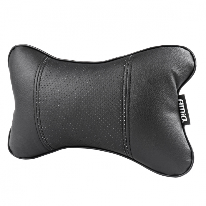 Set 2 perne pentru tetiere auto din piele ecologica, culoare NEGRU [5]