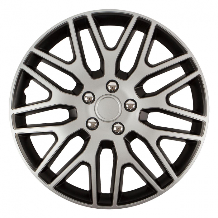 Set 4 capace roti model DAKAR 16" - SILVER & BLACK [1]