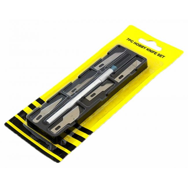 Set 6 buc. cutter + diverse lame de schimb pentru folie autocolant, AVX-AG607A [2]
