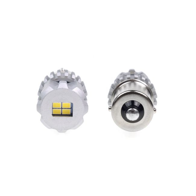 Set becuri auto cu LED CANBUS P21 R5W- R10W 22 SMD Alb 12V, 24V [2]