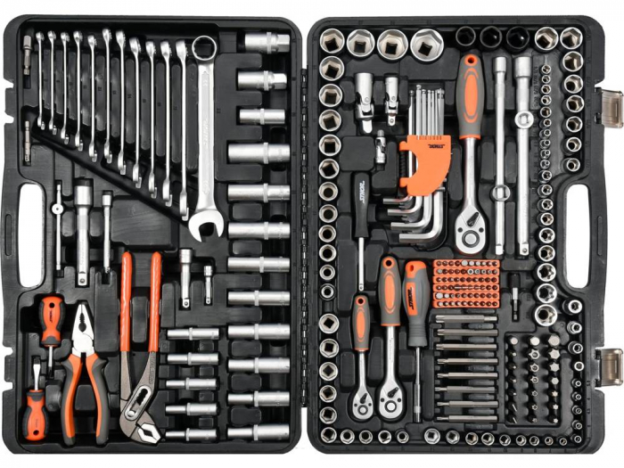 Set chei tubulare 1/2''-3/8''-1/4'', 225 piese [2]