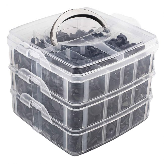 Set cleme - clipsuri reconditionare auto, 620 piese, diferite modele [7]
