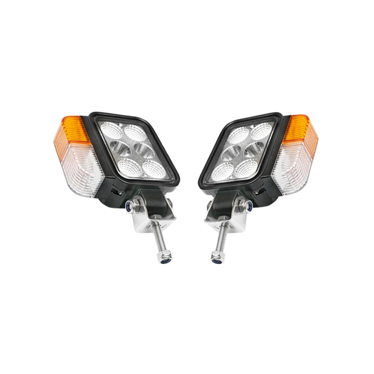 Set faruri tractor cu LED 10-80V [6]