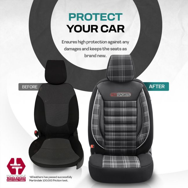 Set huse scaun auto PREMIUM, Universale, fractionate, OTOM GTI SPORT 807 [4]
