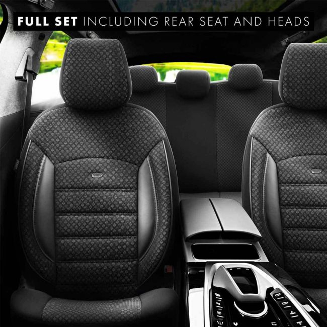 Set huse scaun auto PREMIUM, Universale, fractionate, OTOM SPORT PLUS 101 [6]