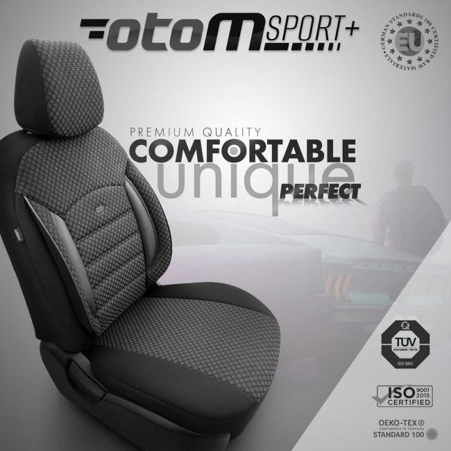 Set huse scaun auto PREMIUM, Universale, fractionate, OTOM SPORT PLUS 101 [2]